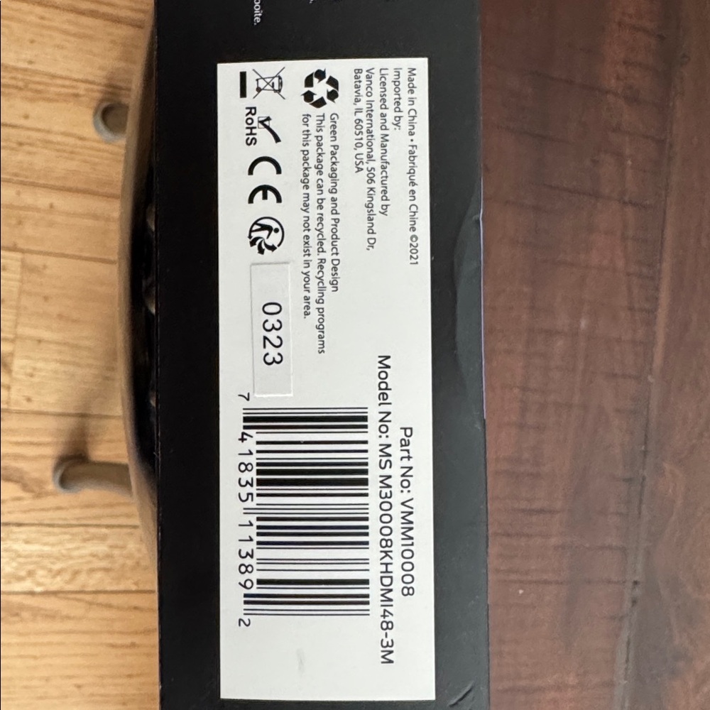 New in Box Monster M3000 Ultra Speed HDMI Cable - Picture 2 of 3